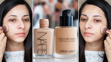 dior vs giorgio armani foundation.